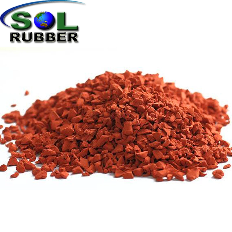 Recycled Rubber SBR Granules EPDM Flooring Granules