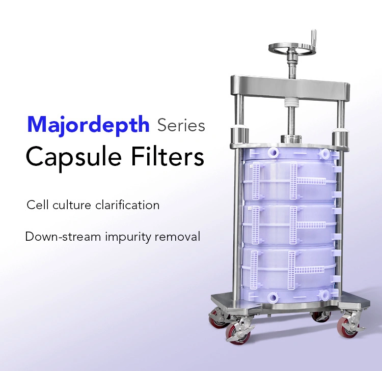 Filtros de cápsulas da série Majordepth da Darlly High Filtration Efficiency para células Lisados filtração