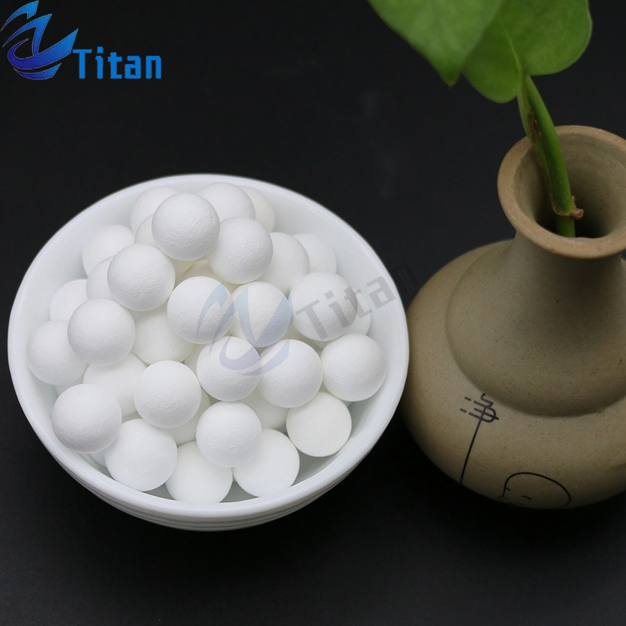 Inert Ceramic Ball 3 mm 6mm 9mm Aluminum Oxide Ceramic Balls Ceramic Catalyst Support Alumina Ceramic Filling Ball as Tower Packing and Catalyst Support