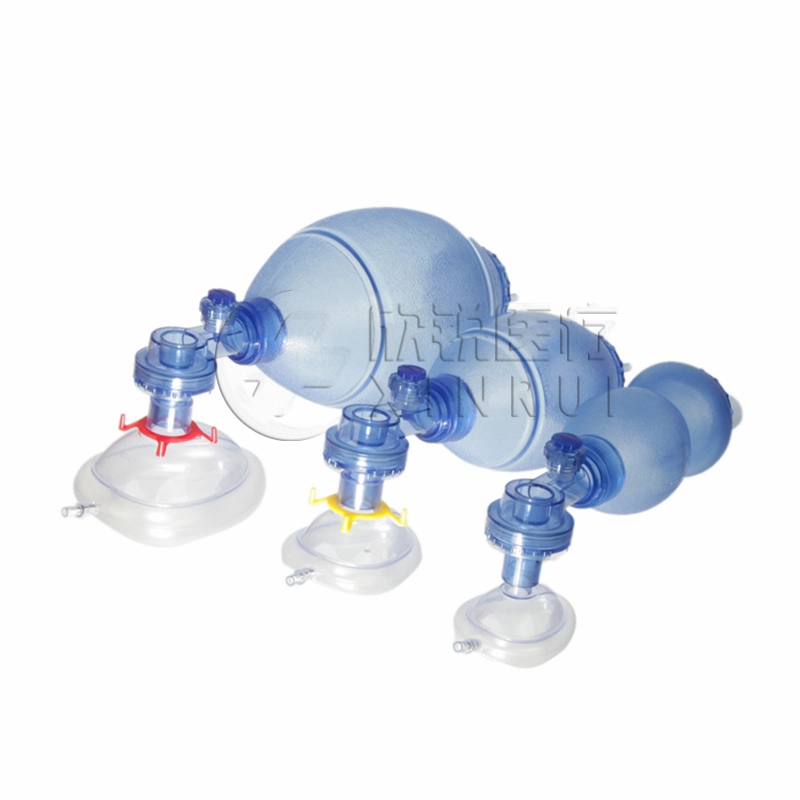 Medical CPR masque Ambu Resuscitator PVC sac manuel