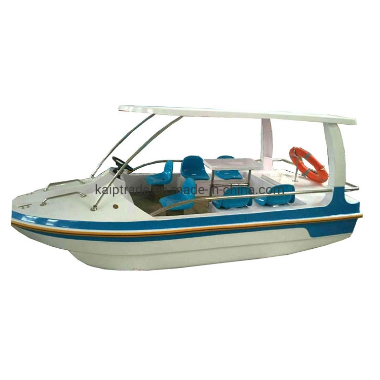 8 Person 4.8m Automatic Drain Rented Factory Price Summer Funny Water Park Boat for Resort