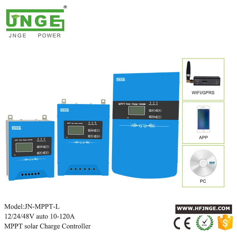 JNGE High Power 60A 12V MPPT Solar Charge Controller