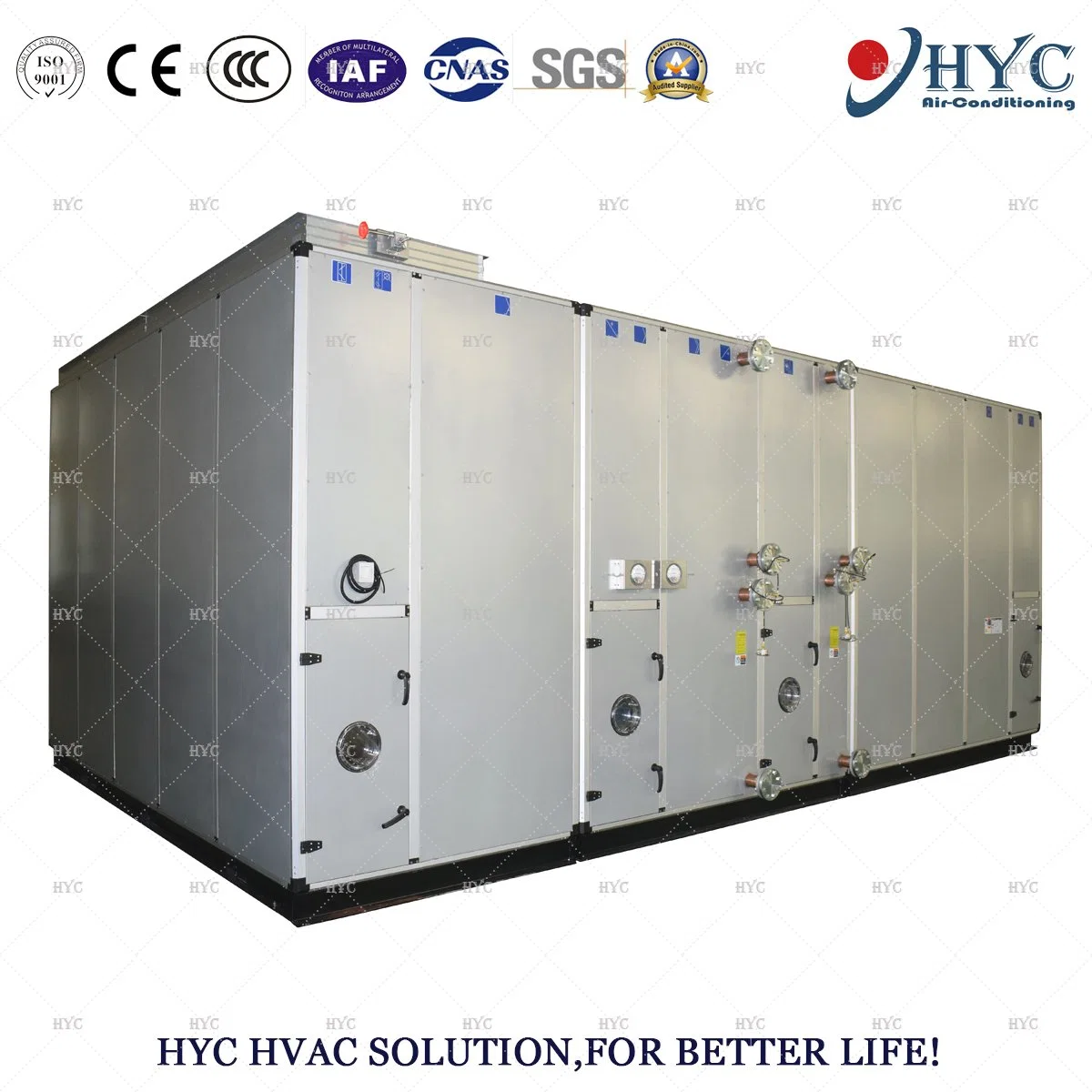 Large Commercial Ventilation Modular Air Handling Unit HVAC Air Conditioner