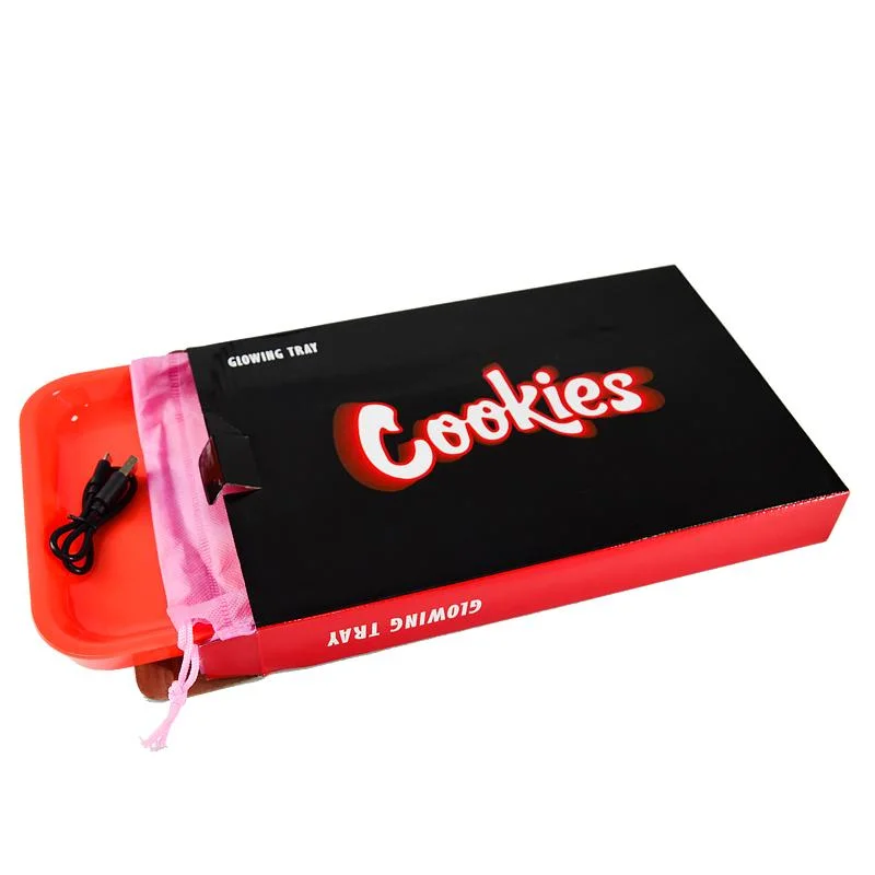 New Cookies LED Rollingtray Rechargeable Changeable LED