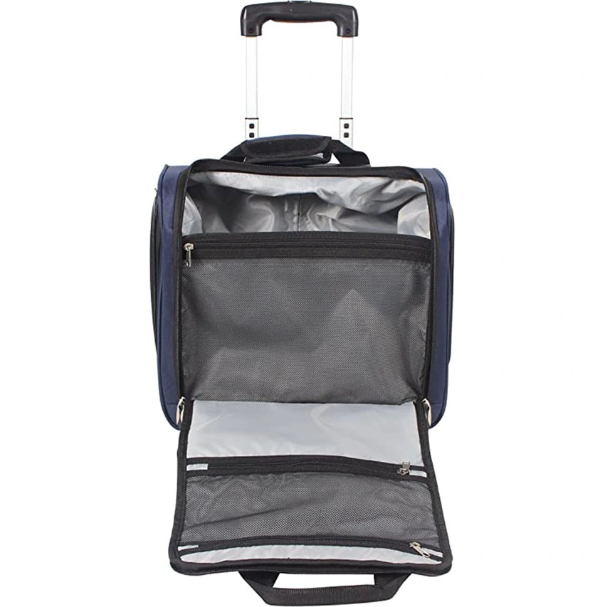 15 Zoll Carry on Koffer mit Spinner Rollen für Reisen, Business Roller Bag