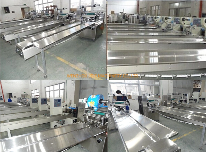 Factory Direct Sale Flow Wrapper Packaging Machine for Sandwish