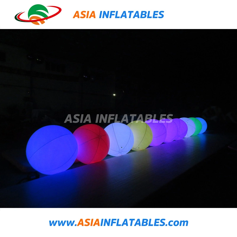 2019 Popular PVC Inflatable LED Advertising Balloon LED Lighting Balloon for Party