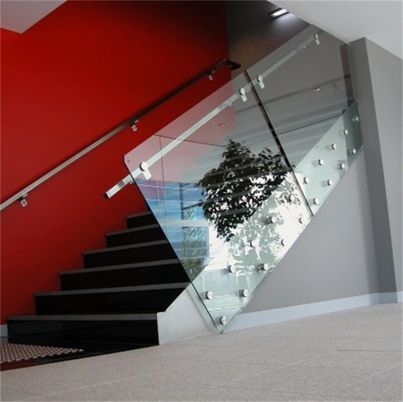 High quality/High cost performance  Stainless Steel Standoff Glass Railing for Staircase/Balcony