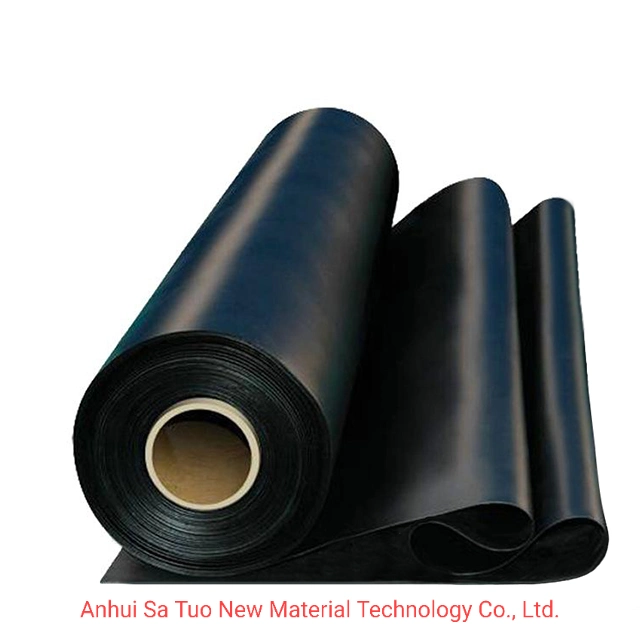 EPDM / SBS /CR/NBR/Nitoprene Silicone نتريل إنزلاق طبيعي ورقة مطاطية 10 مم × 10 م × 15 م