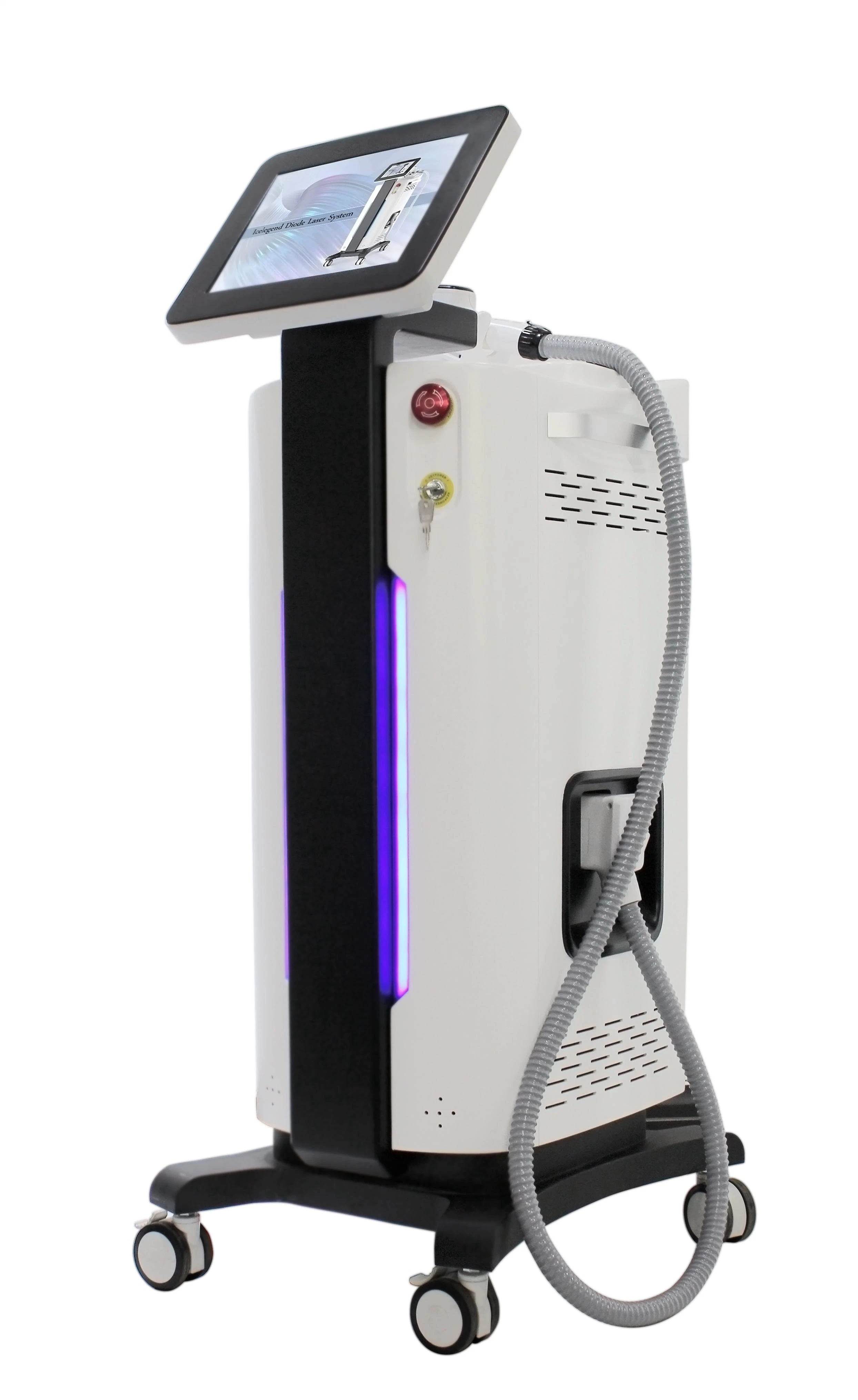 Vertical 808nm Hair Removal Diode Laser Beauty Equipment