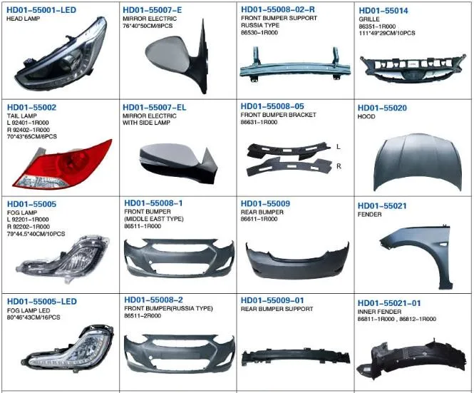 Korean Cars for Hyundai KIA Spare Parts