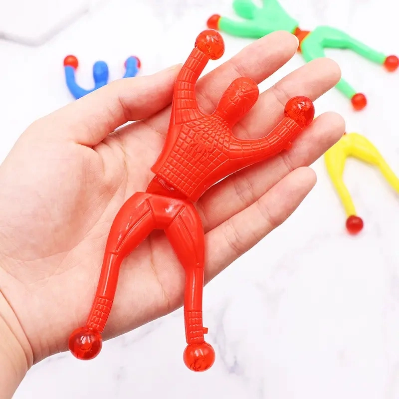 Funny Flexible Climb Men Sticky Wall Toy Kid Toys Climbing Flip Plastic Man Toy for Children Attractive Classic Gift Toys