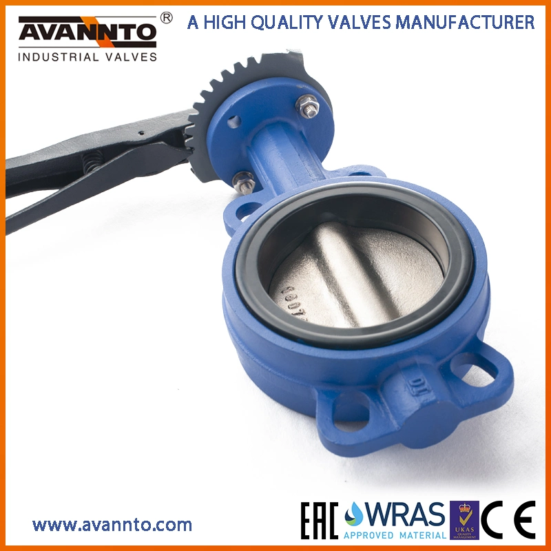 Wafer Type Butterfly Valve for Water Oil & Gas