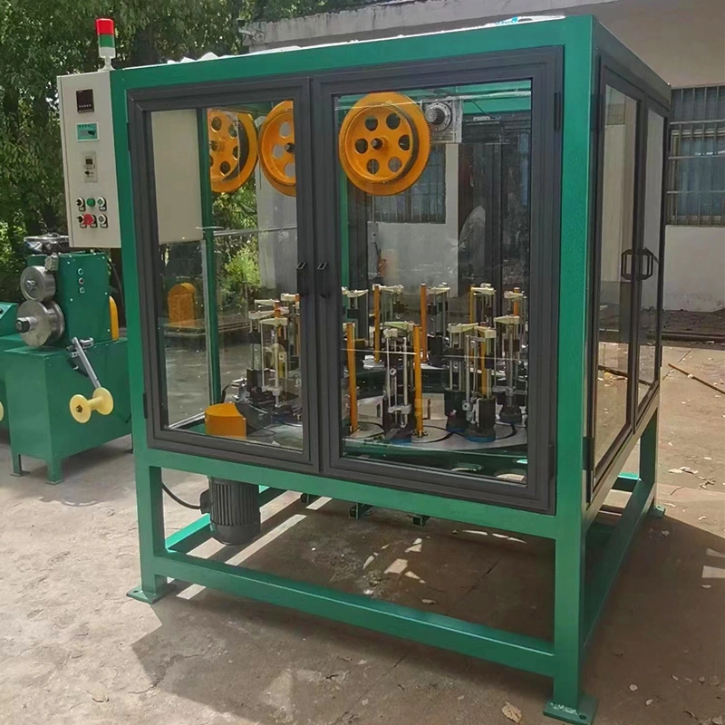 Automatic Vertical High Speed Lightning Protection Graphite Grounding Wire Braiding Machine