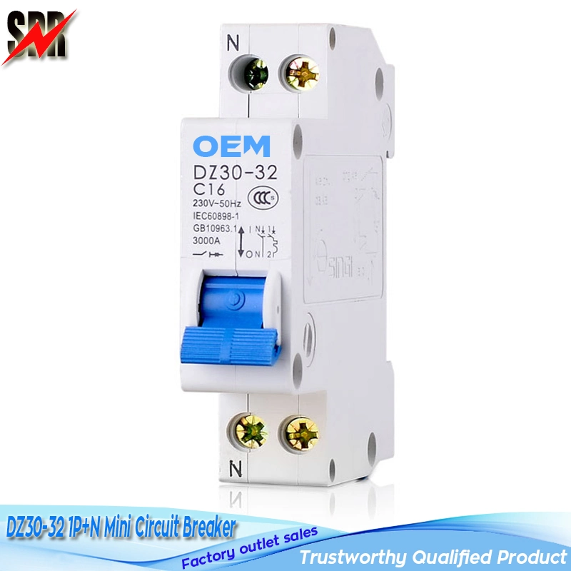 Dpn Air Switch 10A 3ka Miniature Circuit Breaker (DZ30-32 MCB)