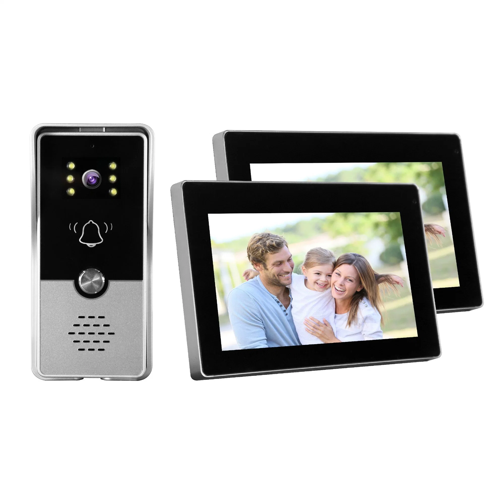 Video Door Bell Door Camera with Monitor Security Camera Video Intercom