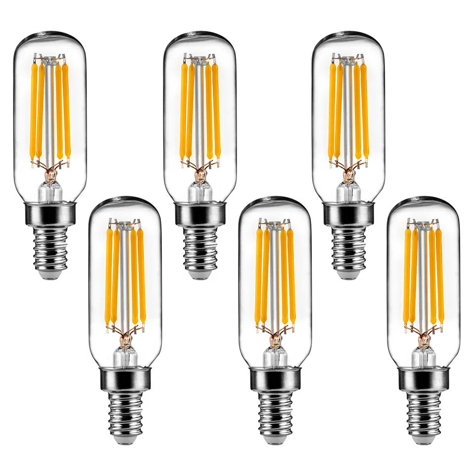 Vela LED Luz de Ahorro de Energía C35 G45 Edison antigüedad decorativa Iluminación Vintage lámpara de lámpara de luz E27 E14 B22 B15 filamento Bombilla de golf