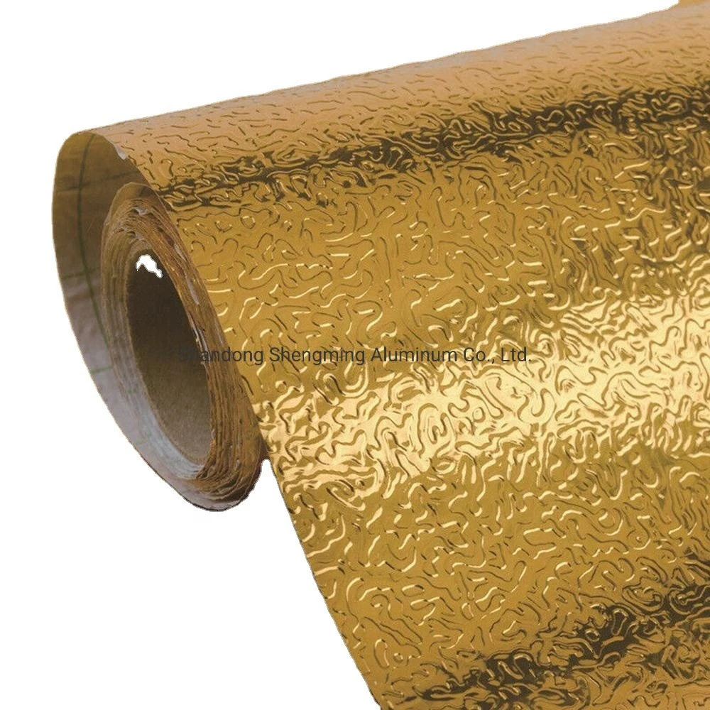 Aluminum Foil Embossed Paper for Food Wrapping