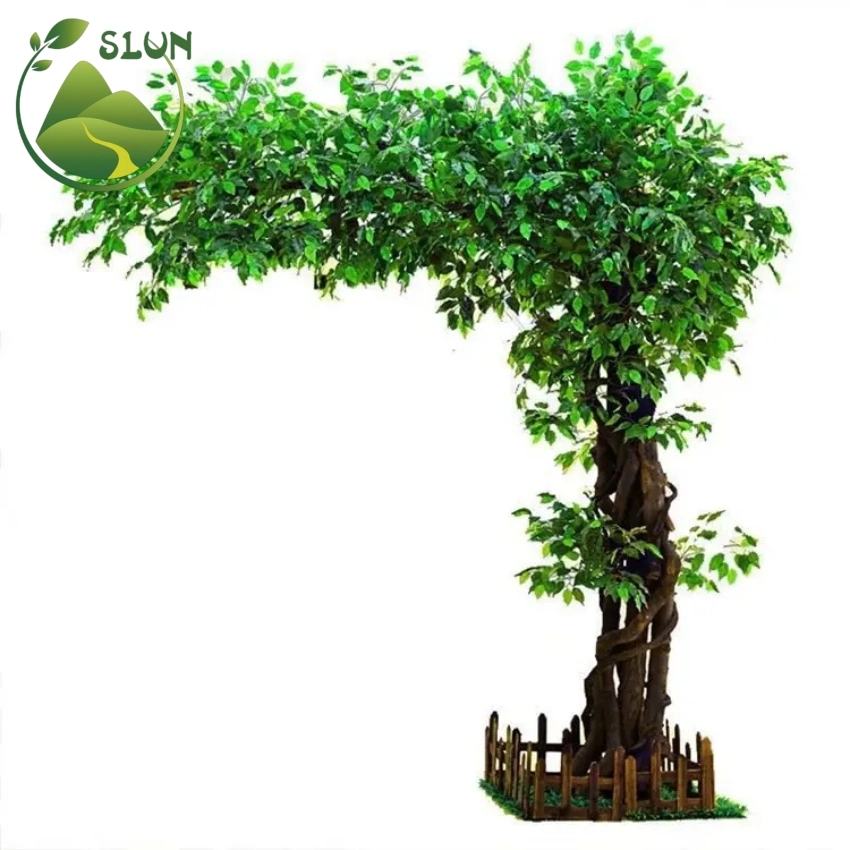 Home & Garden Ornaments Artificial Tree Decorative Plastic Plants Decor Artificial Ficus Lyrata Fiddle Leaf Fig Tree Fake Ficus