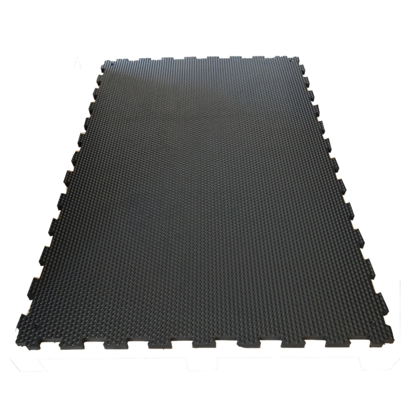 10mm a 30mm colchón de vaca duradero Mat de goma para caballo Estofado estable de goma