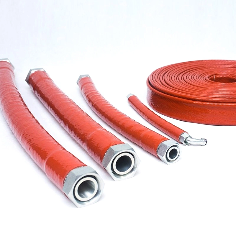 Fire Resistant Hose Sleeve Silicone Turbo Sleeving High Heat Silicone Rubber Sleeving