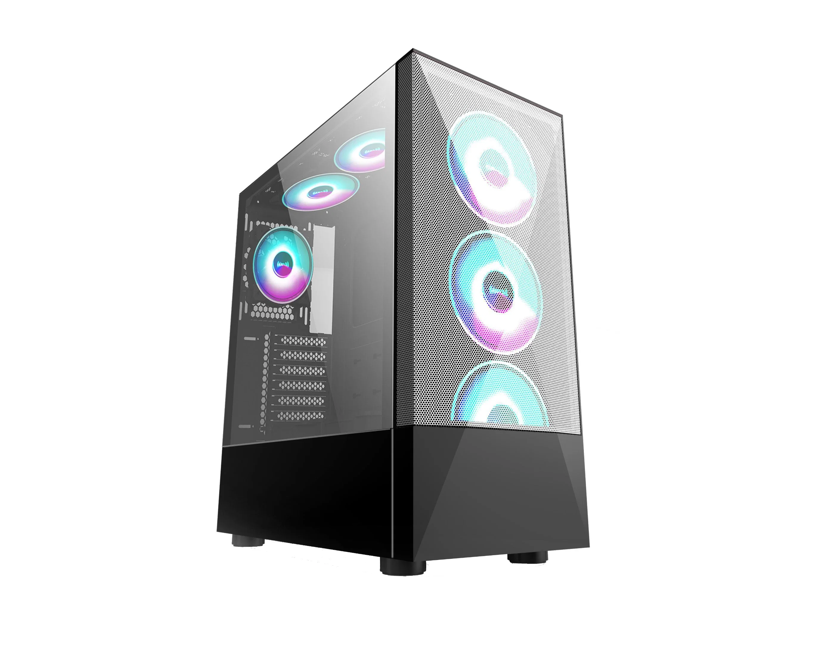 New Design White ATX Tower Cabinet Gaming PC Case with Dust Filter