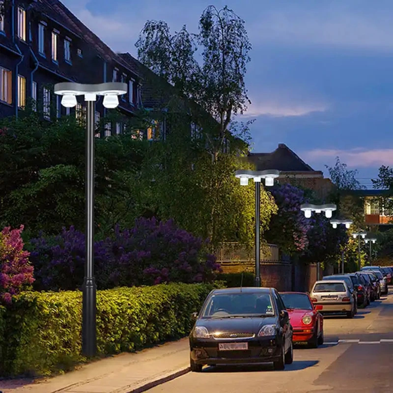 Lichtgesteuerte wasserdichte LED-Solarlampe im Freien Garten Courtyard Lampe