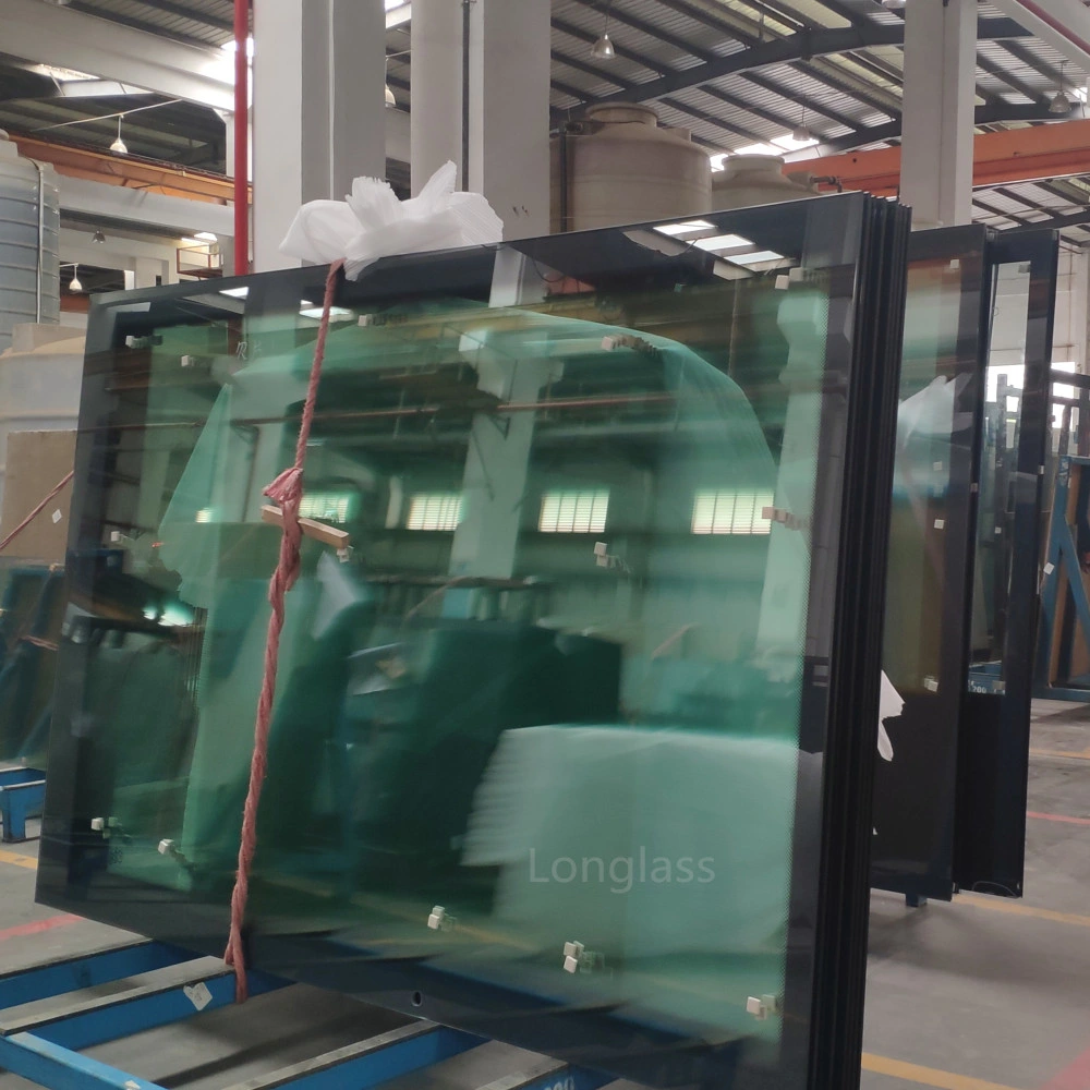 Single /Double Glazing Low-E Coating Wall Glass Panel