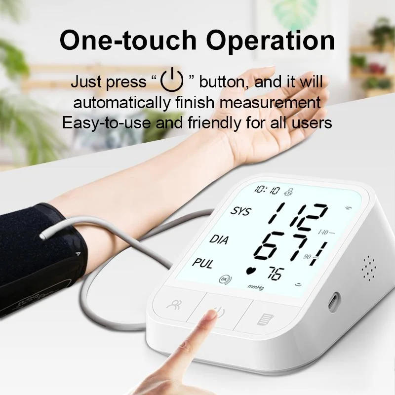 Sphygmomanometer Tensiometros Bp Machine Digital Blood Pressure Monitor Upper Arm