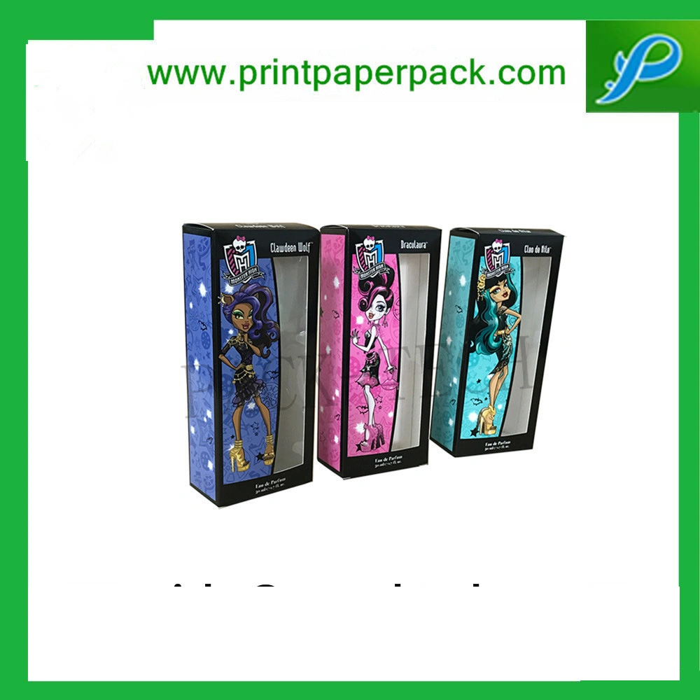 Custom High Walled Standing Pharmaceutical Boxes Cosmetic Makeup Boxes Cardboard Box Packaging with Window