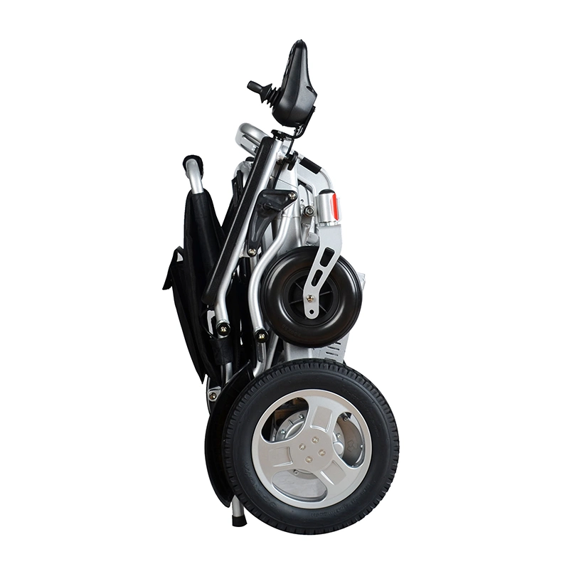 L'équipement médical de pliage de fauteuils roulants alimentés par batterie