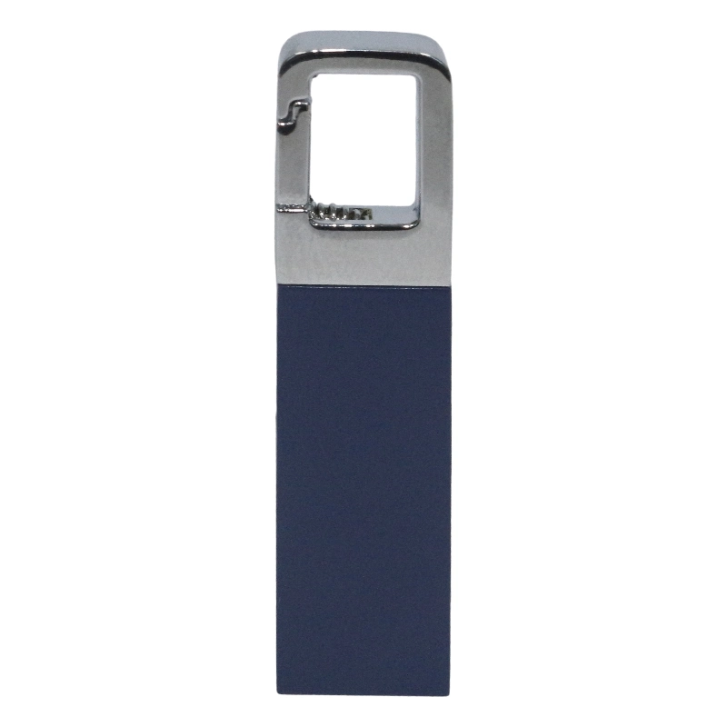 Buckle Portable Metal Aluminum Alloy USB Flash Drive with Logo for Promotional Gift