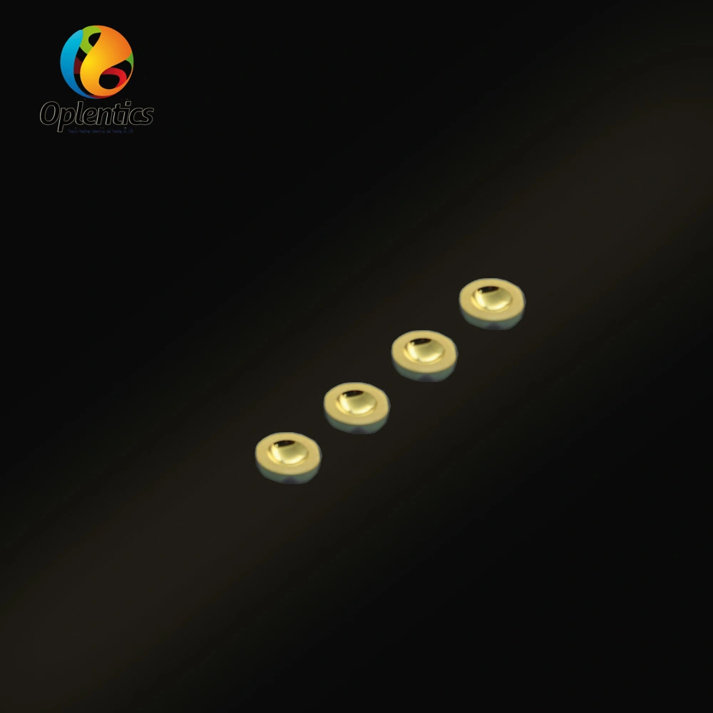 Optical Diameter 12.7mm/25.4mm Spherical Concave Mirror with Protected Gold Coating