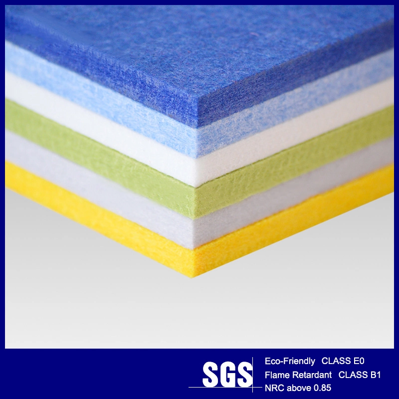 High Density Dust-Proof Acoustic Polyester Acoustic Panel Felt Sound Absorbing