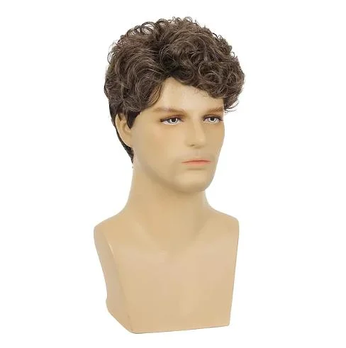 Man Europen Human Hair Replacement Toupee