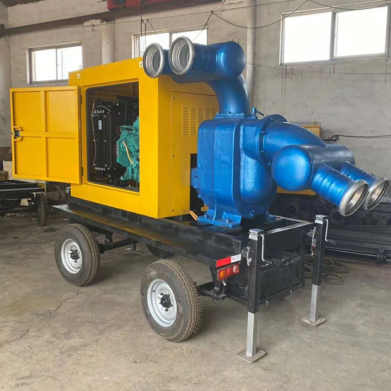 Mobile Farm Diesel Engine Pump Water