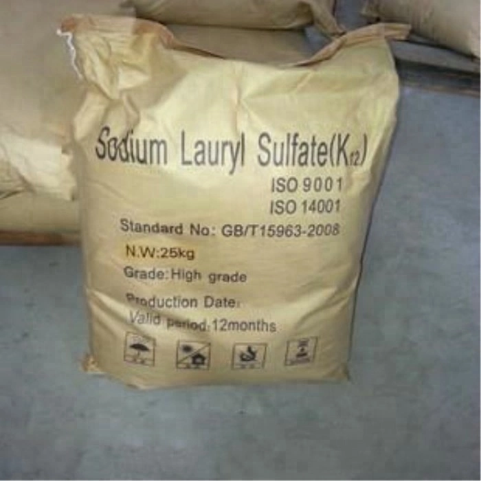 Emulsification Agent Sodium Lauryl Sulfate K12 Powder CAS 151-21-3