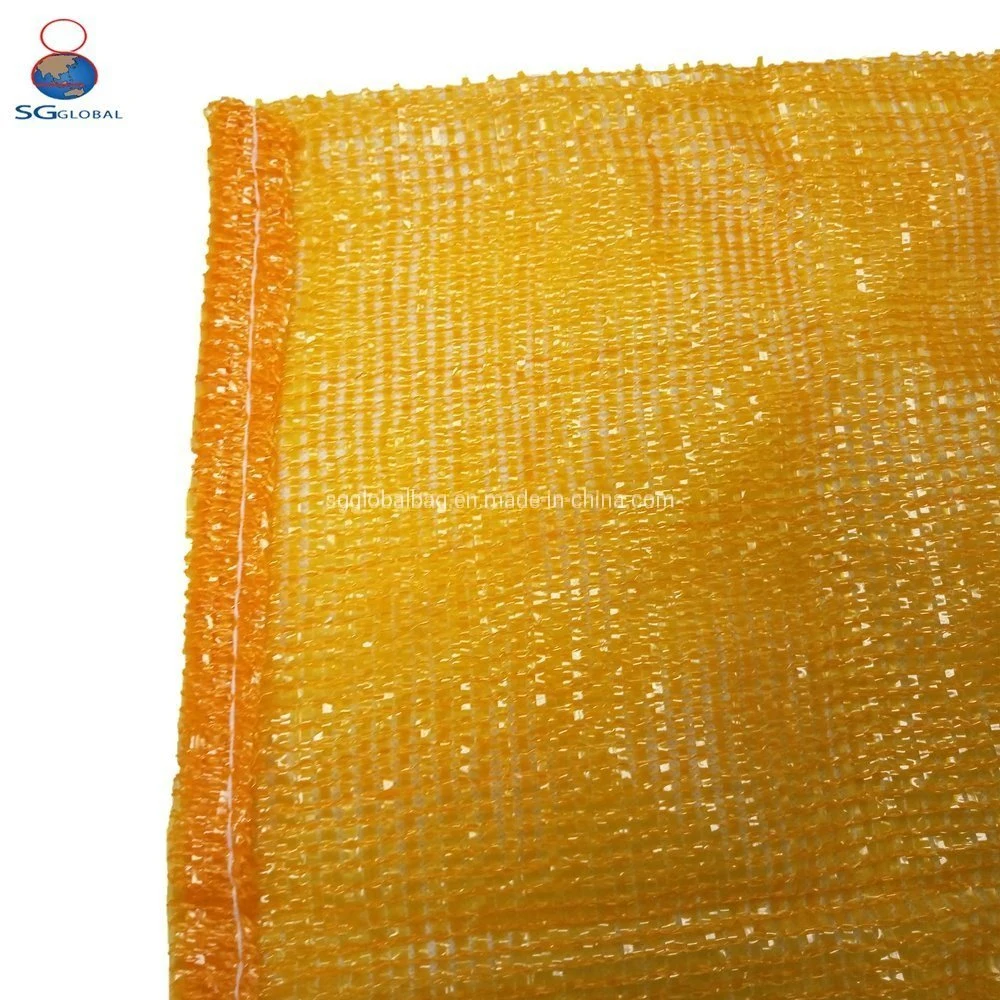 GRS SGS CE Approved Factory Empty PP Woven Tubular Leno Fruit Vegetable Firewood Packing 25kg Wholesale/Supplier Mesh Bag