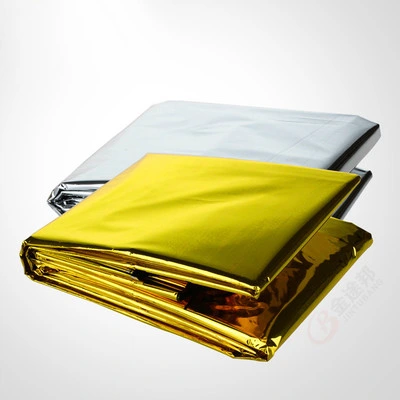 Gold MPET Film as Materials of First Aid Emergency Blanket