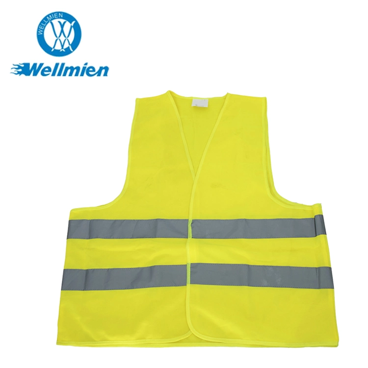 High Visibility Safety Reflective Vest Fluorescent Yellow Reflective Vest Running Vest