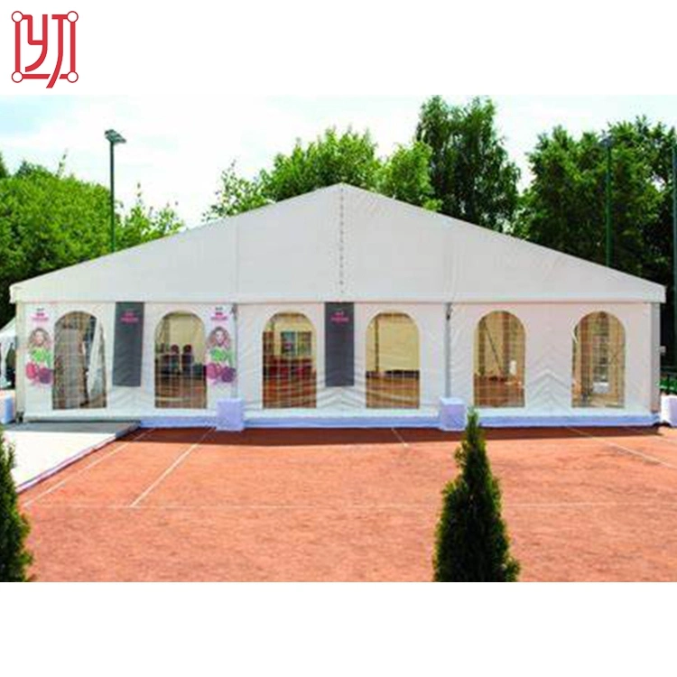 Estrutura de promoção de venda quente 10X24m 15X30m à prova de Tampa de PVC barato Marquee a tenda de terceiros