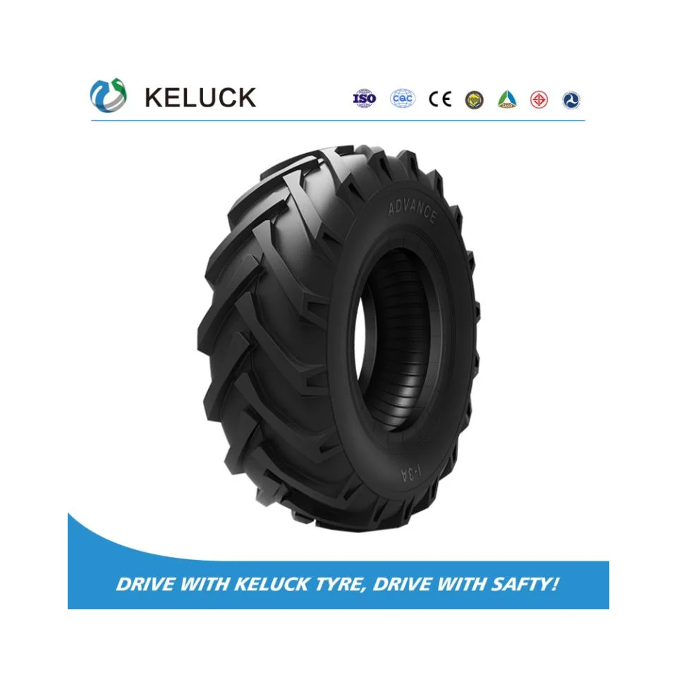 Remolque Skid Steer Solid Forklift Mine Loader off Road Press-on Neumático / neumático