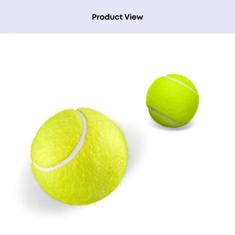 Big Giant Tennis Ball From 5" to 9.5"