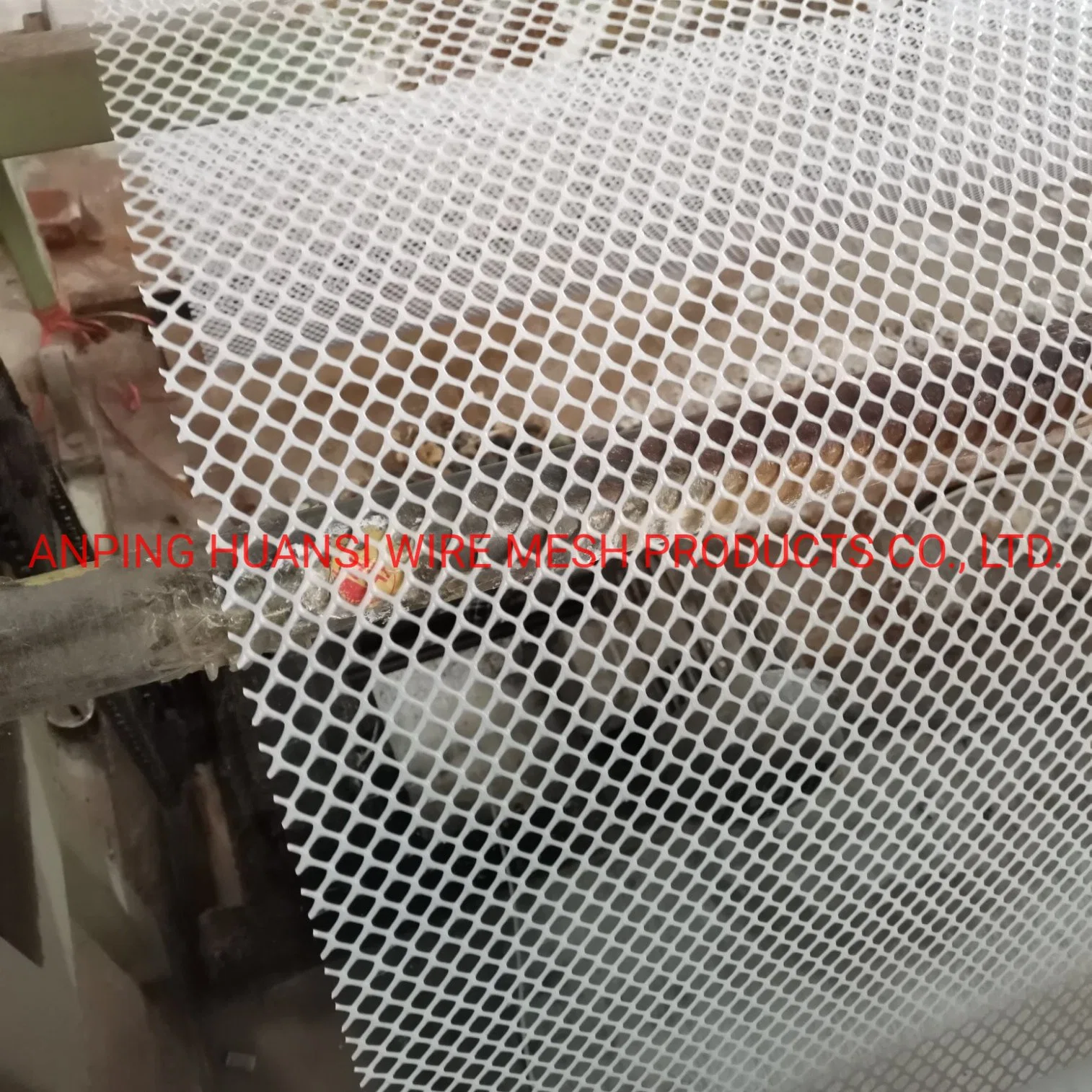 Plastic Flat Netting Sheet/Plastic Extruded Mesh for Chemical Industry