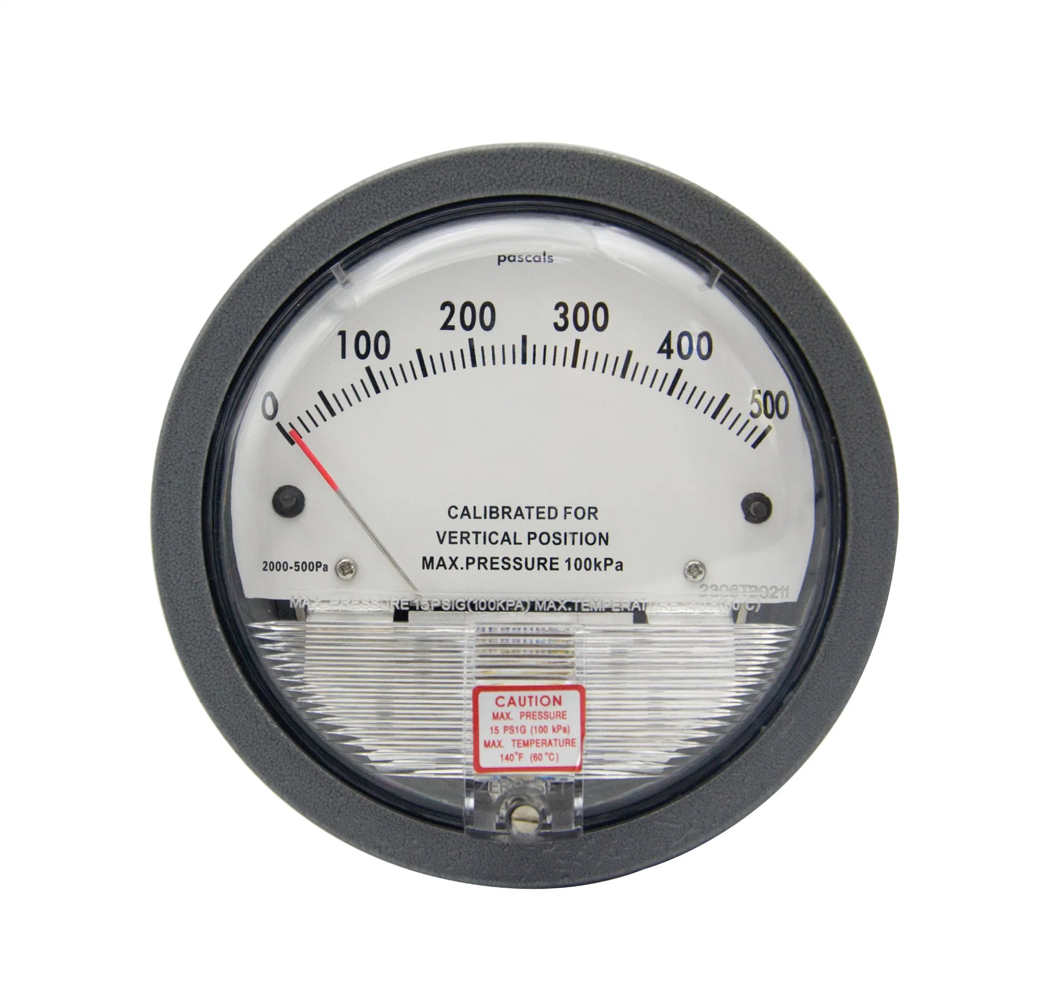 HP2000 Aluminium Magnehelic Universal Differential Pressure Gauge