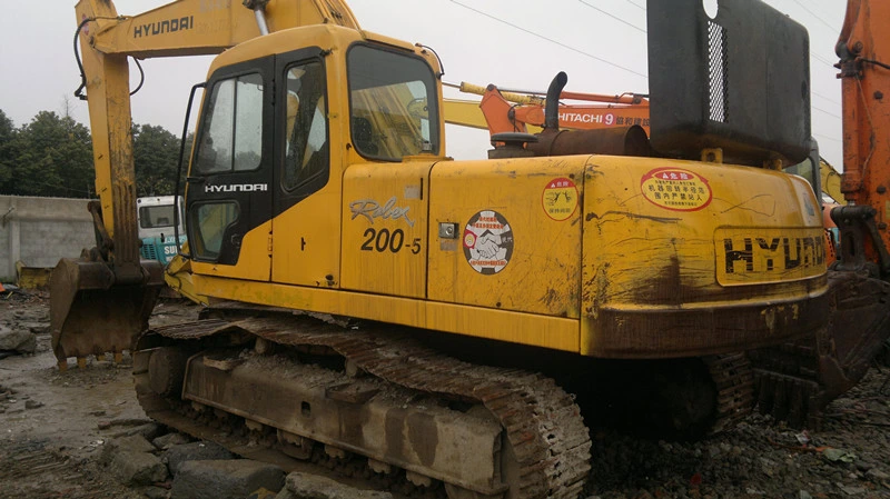 Korea Made Used Hyundai 200-5 Cralwer Excavator for Sale in Good Condition