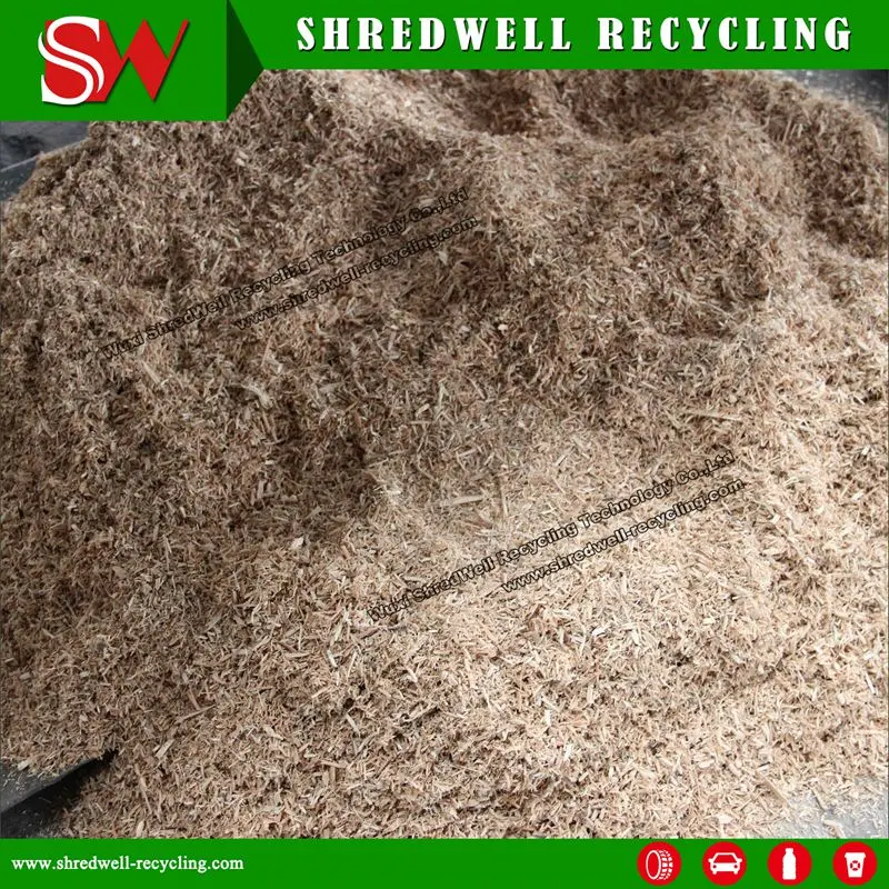 High Capacity Hammer Mill for Waste Wood Recycling