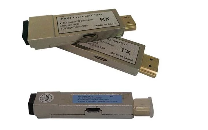 امتداد HDMI عبر الألياف البصرية مع HDCP CEC EDID حتى 300 م