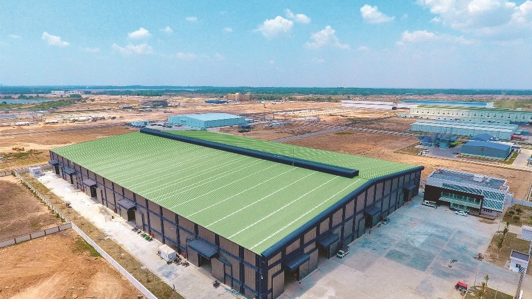 Fábrica de Aço Hangar Pré-construção de estruturas de Aço Preab