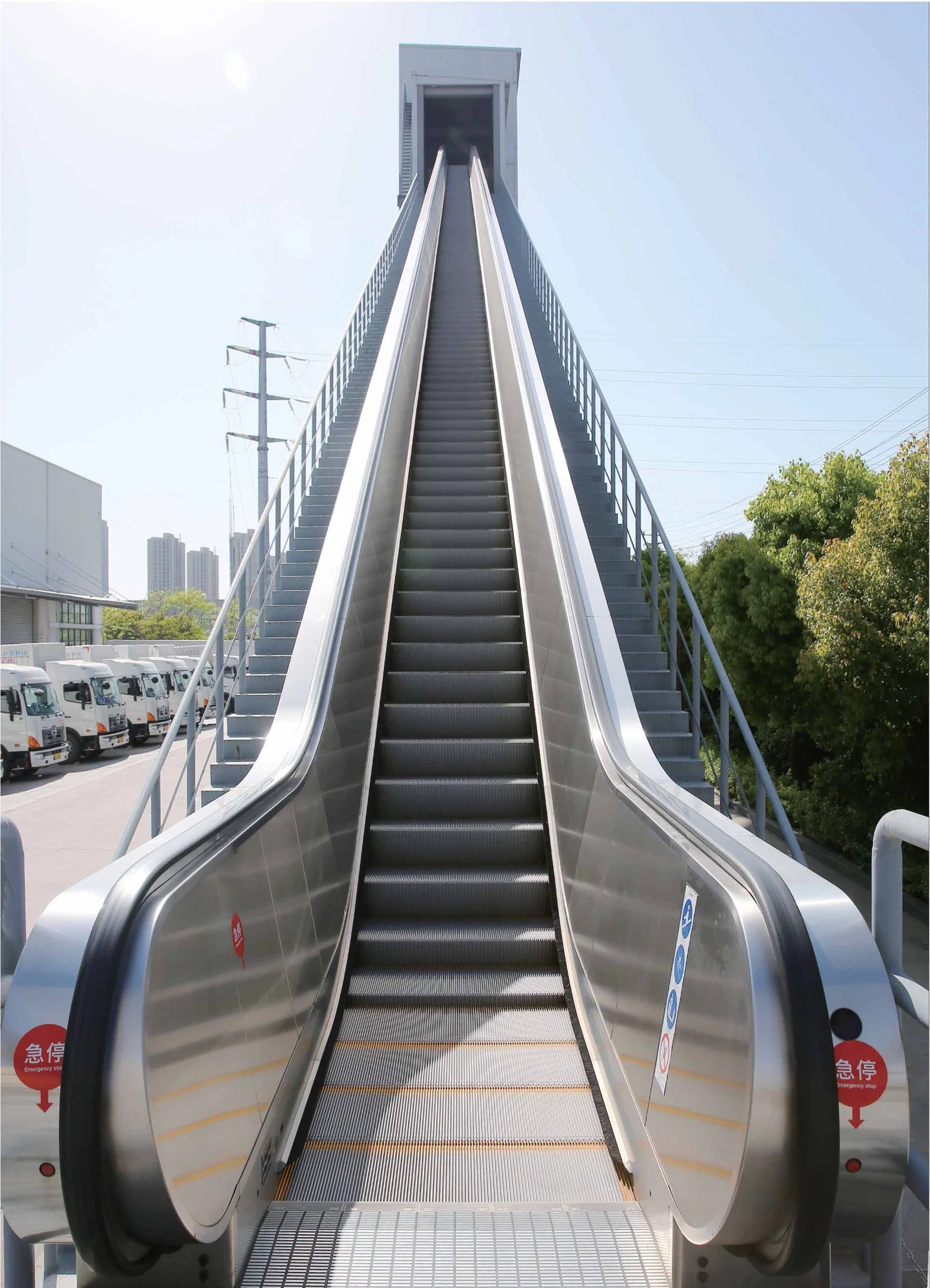 TUV Approved Energy Saving Public Traffic Escalator for Subway